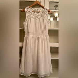 WHITE LACE DRESS - rickis
